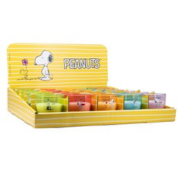 Thekendisplay Peanuts 25 x 100 g - 5 x bedste hundemor, 5 x bedste mor nogensinde, 5 x held og lykke, 5 x du er min superhelt, 5 x tak