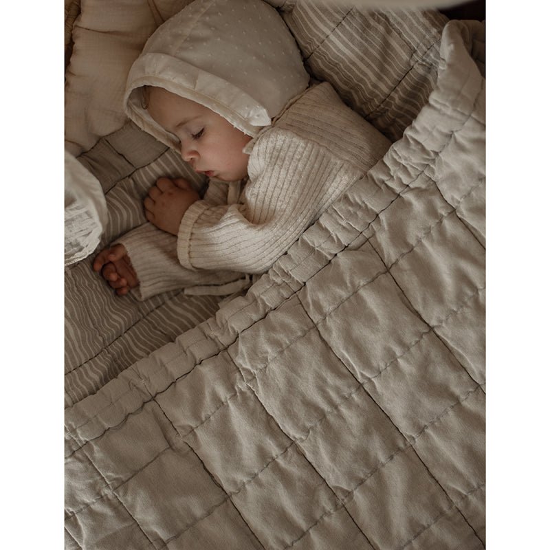 Coperta riposo reversibile ANNA SABLE LAVE M
