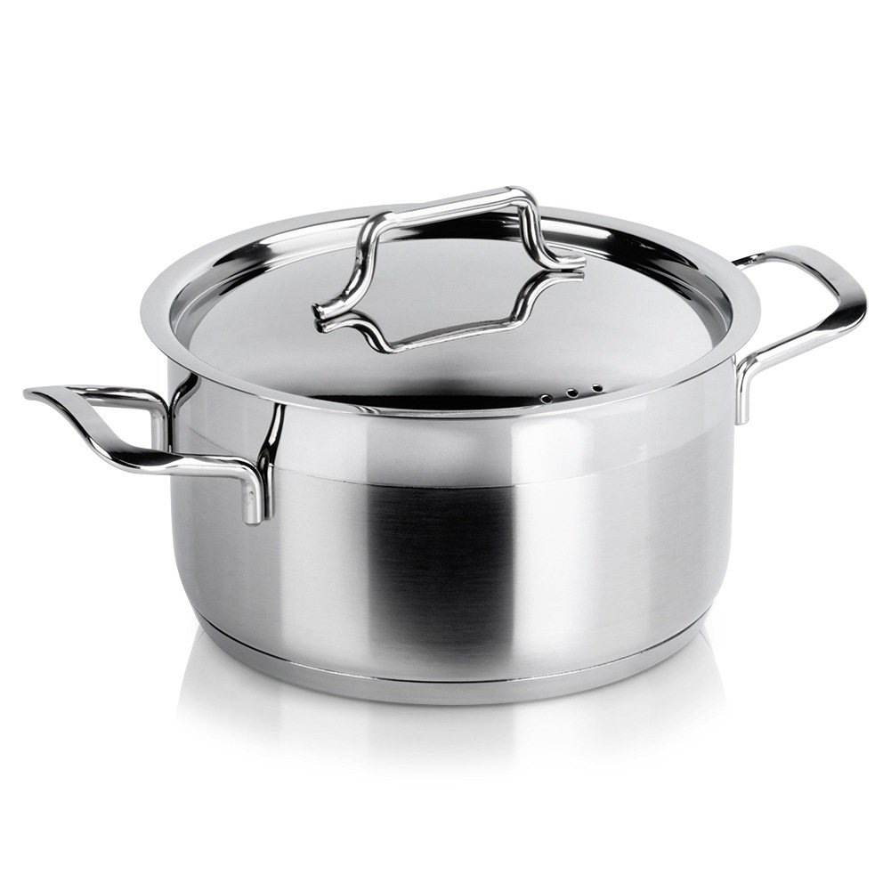 Potstaal met deksel anett 18 cm, 2,3 l