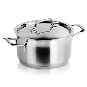 Potstaal met deksel anett 18 cm, 2,3 l