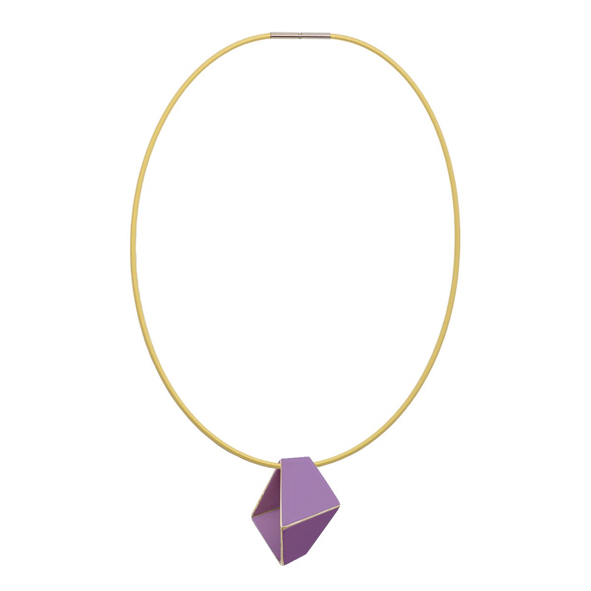 Collana piegata corta