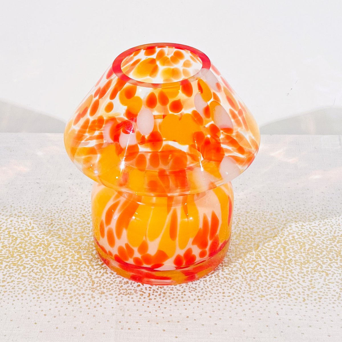 Table Lamp Candle || Orange