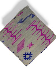 Vloerkussen - Colourful Line - Sage Edition III