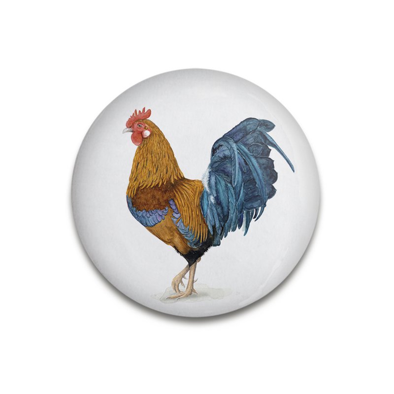 Royal Rooster decorative magnet