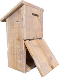 birdhouse old dutch StB skew roof