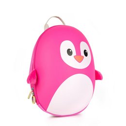 Boppi - children's backpack - penguin (pink)