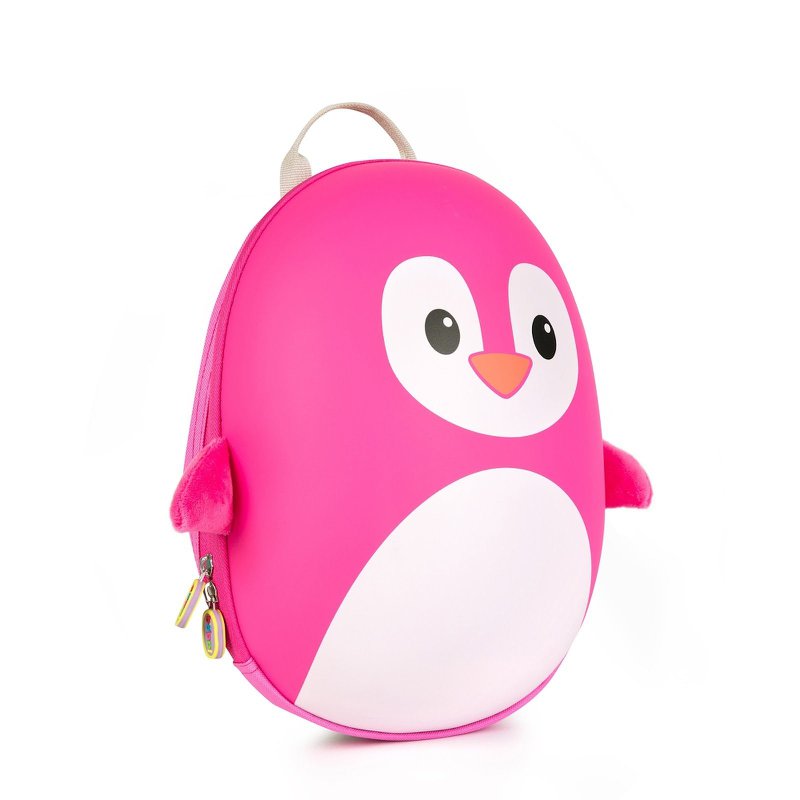 Boppi - children's backpack - penguin (pink)