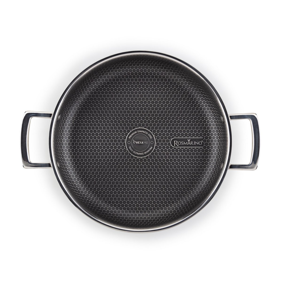 Rosmarino - Hexapro low frying pan with lid - 28cm