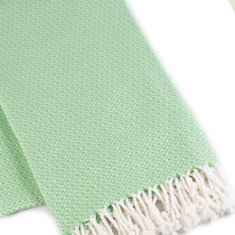 Appel Green 100 cm x 180 cm 100% Cotton