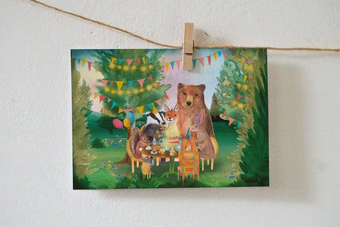 Kaart Lekker feestje