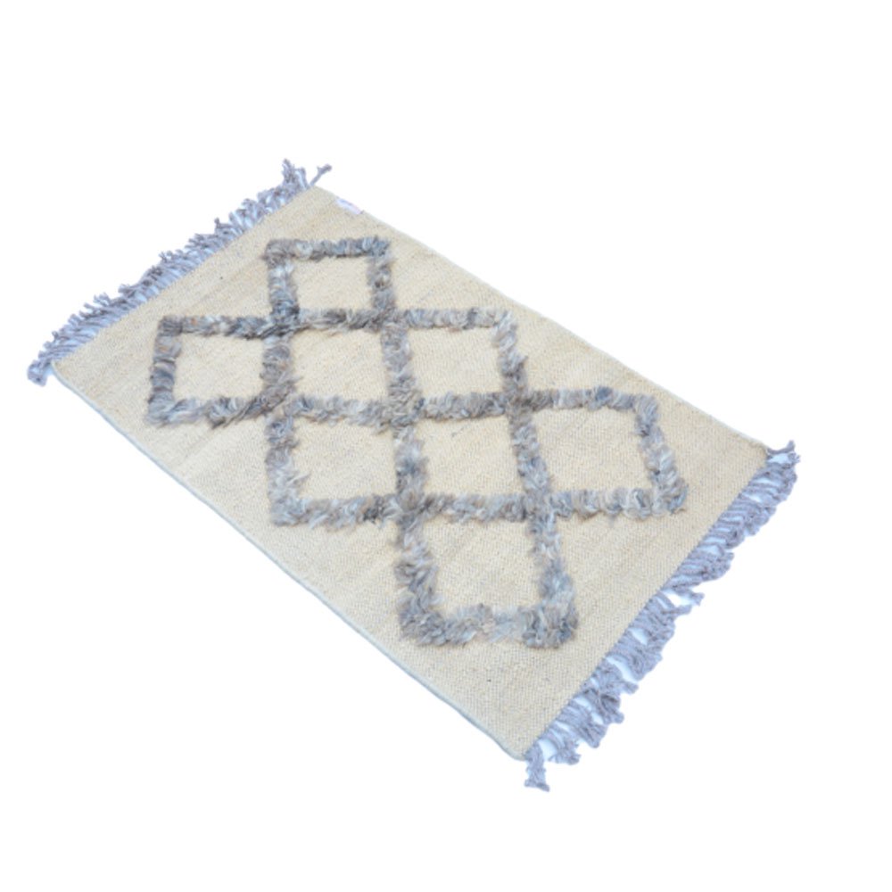 IKAT Sivas Tan Brown Kelim Teppich