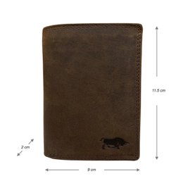 Geldbörse Herren - Geldbörse Herren - Arrigo Wallet - Billfold Modell in 3 Farben Büffelleder