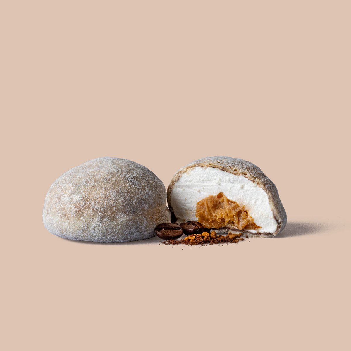 KARAMEL GEVULDE MALLOWS + KOFFIE & BELGISCHE WITTE CHOCOLADEDOOS – 5 STUKS