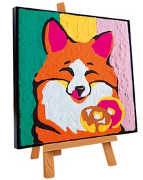 Okto Sensory Art Color By Numbers - Animals - Fox