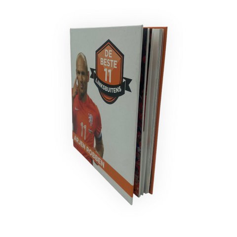 De beste 11 LinkSBuits Arjen Robben - Uniek voetbalboek met hardcover en 63 pagina's (Dutch Edition)
