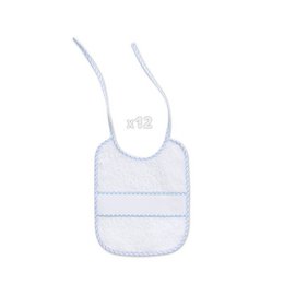 SLAB IN KRUISSTEEK 20X25 PACK 2 MET HANGER BLAUW