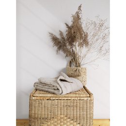 Coperta riposo reversibile ANNA SABLE LAVE M