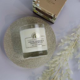 ENGLISH SOAP C° 170g Candle - White Jasmine & Sandalwood