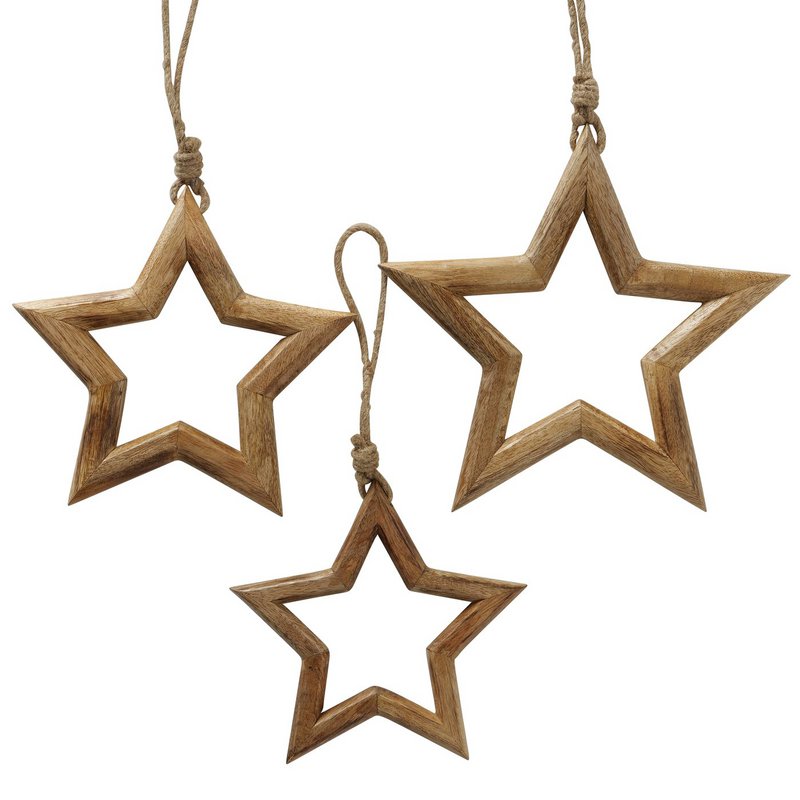 Boltze Home Decohanger star 3-piece