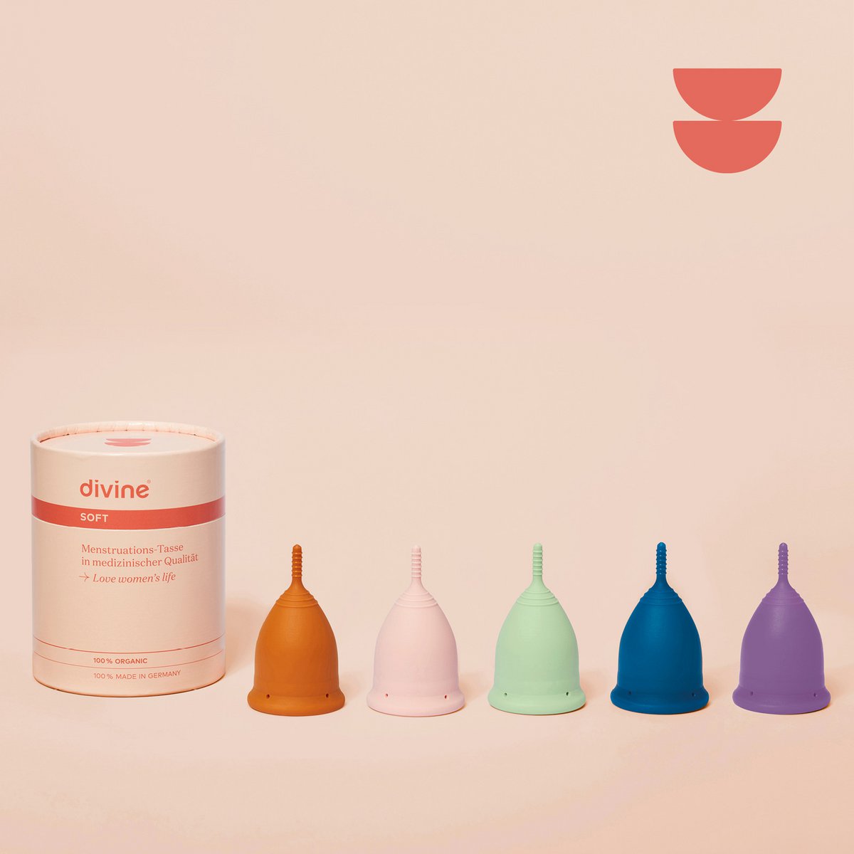guddommelig Menstruationsstasse I Soft l Sailor Blue l Str. M