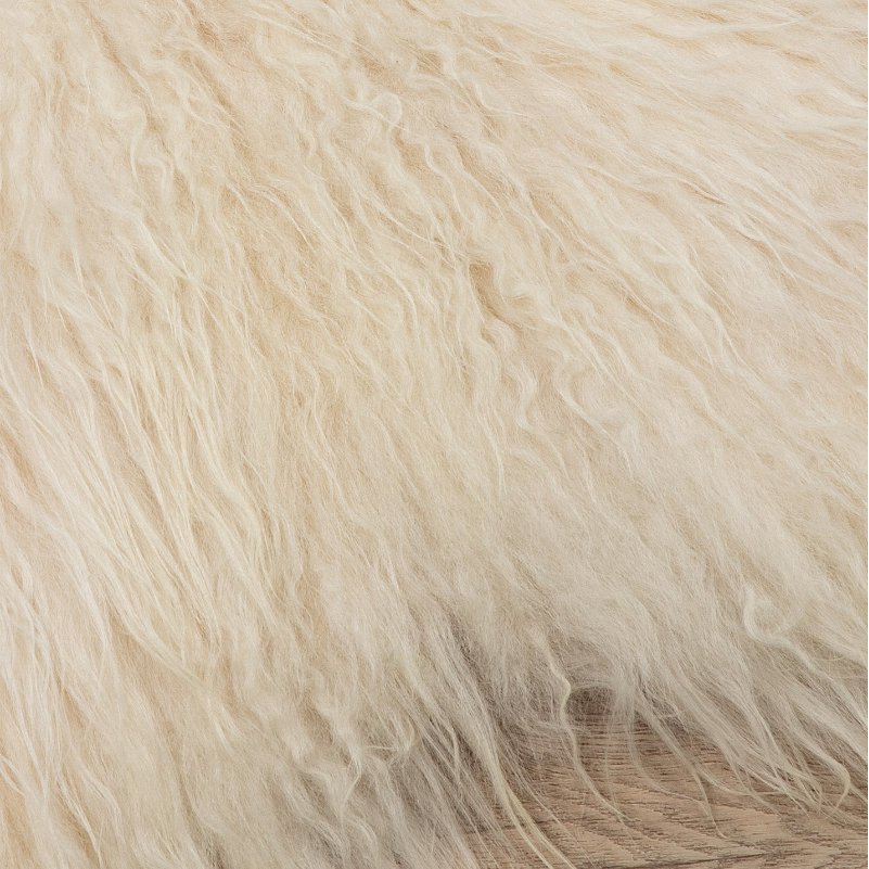Peau de mouton WOOOL - Blanc islandais CURLY
