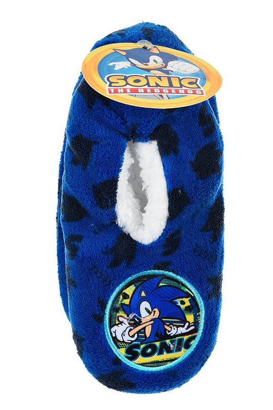 Partia 48 jednostek | Elastyczne kapcie dziecięce Sonic | Oficjalnie licencjonowane produkty | Grupa SUN CITY