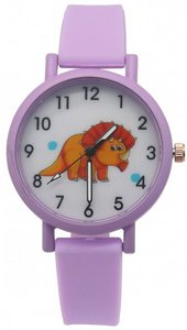 A-C20.1 W002-005 Kids Watch Dino 33mm paars