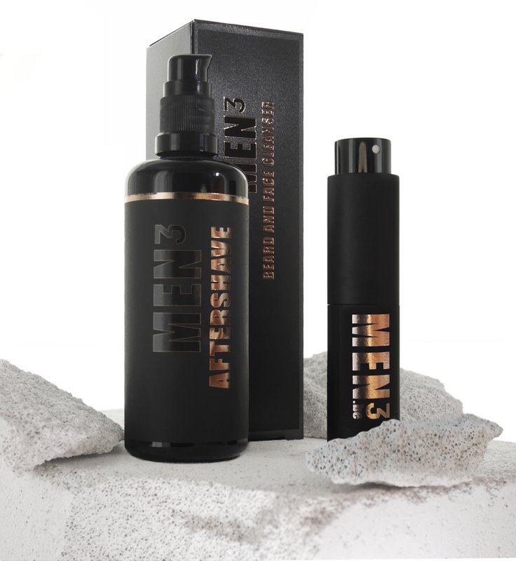 Set de perfume y aftershave MEN³ (set de regalo)