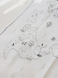 Bomulds verdenskort for børn