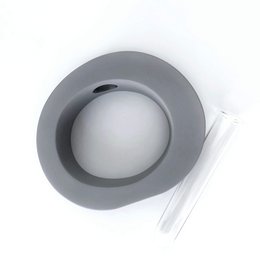 Jesmonit-Vase mit rundem Stiel, 12,5 cm