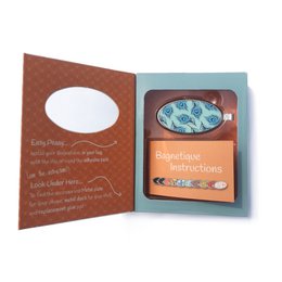 Pauwenveren: Designer magnetische telefoon- en sleutelhouder, voor portemonnee, auto, thuis!