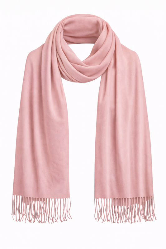 HS Cashmere Look tørklæde - 10+ farver - 180x68cm - Alsidig brug