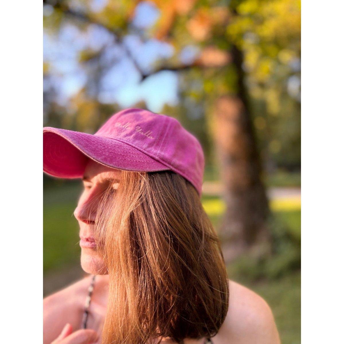 LAW! "Yalla Yalla" Cap in Pink Copy