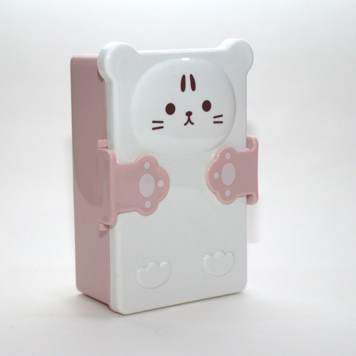 Bento snack box for children - Pink Cat