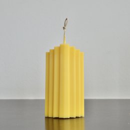 Gekleurde kaars Marghe POP collectie