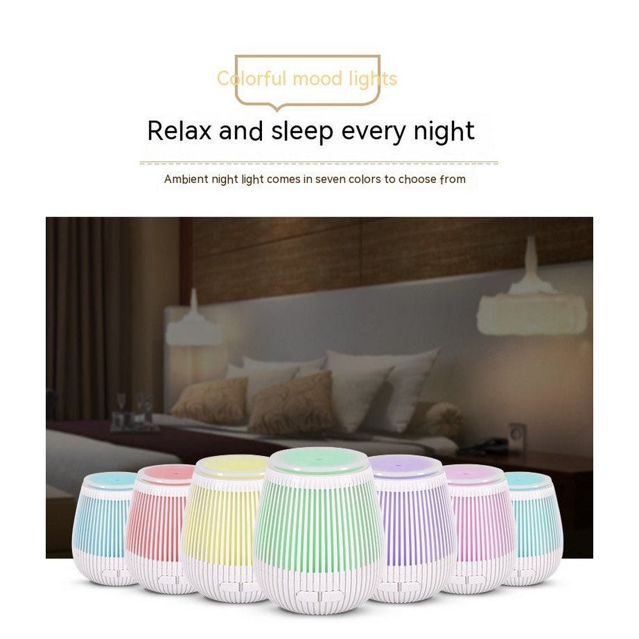 Creative USB Aromatherapy Humidifier Colorful Fragrance Lamp Ultrasonic Aroma Diffuser