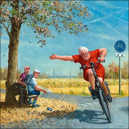 Card folder - Marius van Dokkum, Still going strong