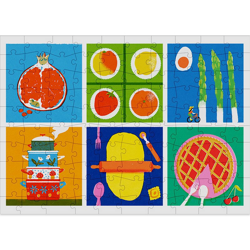 Yummies Jigsaw Puzzle for Kids (100 Pieces)