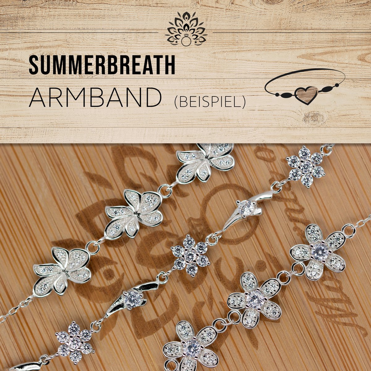 Decorative candle with a tropical scent of sun cream & crackling wooden wick - summerbreath