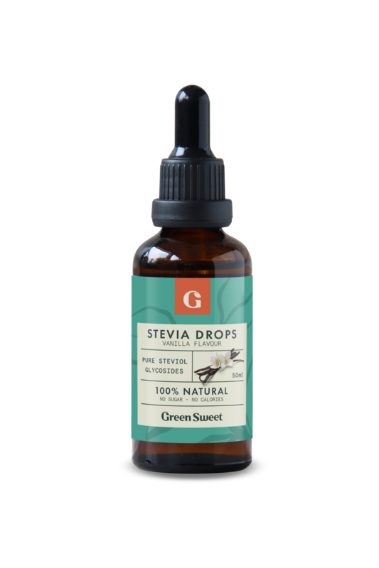 Vanilla stevia liquido 50 ml - Sostituzione per lo zucchero