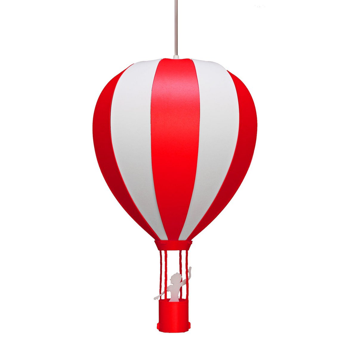LAMPA WISZĄCA DZIECI CZERWONY BALON