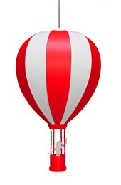 PALLONCINO ROSSO PER BAMBINI DELLA LAMPADA A SOSPENSIONE