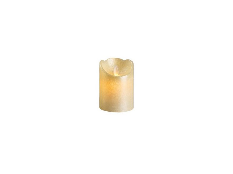 LED stearinlys Waving Wax 10cm off white