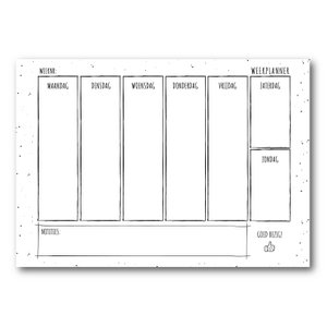 Wochenplaner | Block