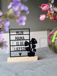 Kaart moederdag "Liefste oma van de wereld"