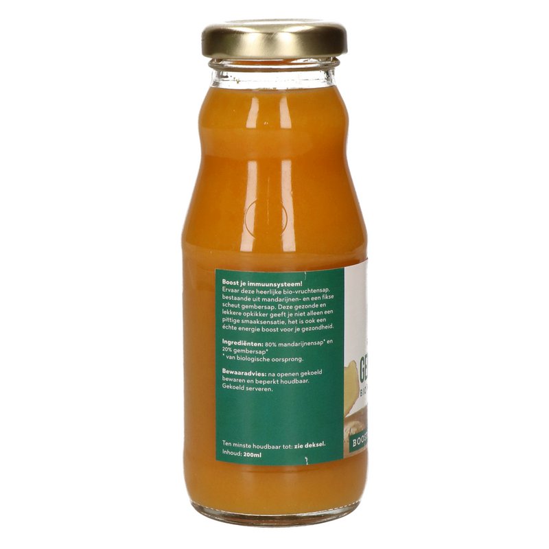Mandarino-Zenzero 200ml | Colpo allo zenzero | Succo di zenzero | Zenzero
