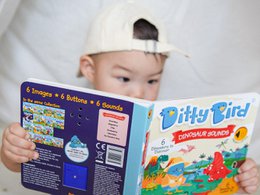 Ditty Bird Baby Sound Book: Dinosaur sounds