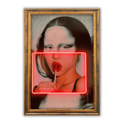 Gioconda Lollipop | Led Wall Art