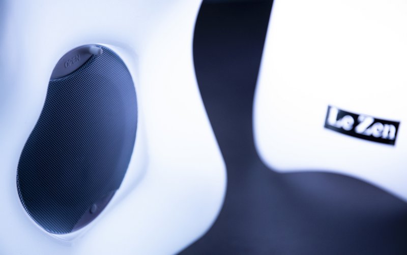 Le Zen Original Small - vinkøler med højttaler og LED-lys
