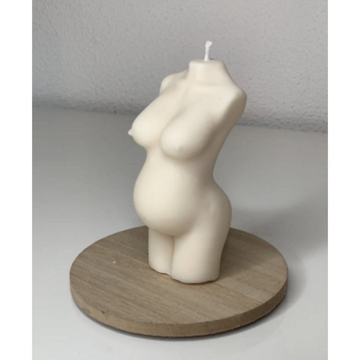 Gravid kvinde stearinlys